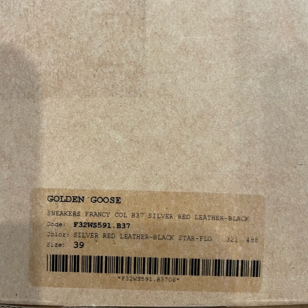 Golden Goose Leather Francy Sneakers size 39 - Picture 14 of 14